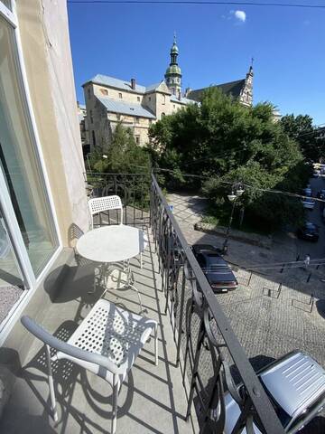 Фото номера Апартаменты с 2 спальнями Апартаменты Serbska Apartment г. Львов 39