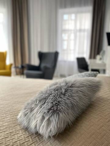 Фото номера Апартаменты с 2 спальнями Апартаменты Serbska Apartment г. Львов 10