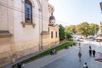 Фото номера Апартаменты с 2 спальнями Апартаменты Modern apartment in Lviv historic centre г. Львов 47