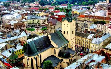 Фото номера Апартаменты с 3 спальнями Апартаменты Old Lemberg (3 Rooms Lux Apartment ) г. Львов 50