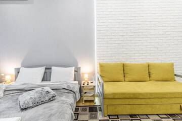 Фото номера Апартаменты с 1 спальней Апартаменты Chornovola blue apartment г. Львов 43