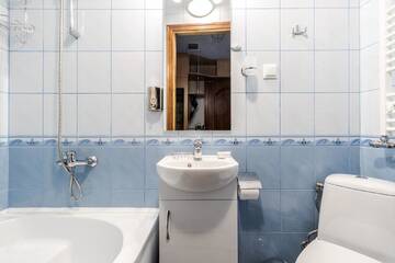 Фото номера Апартаменты с 1 спальней Апартаменты Chornovola blue apartment г. Львов 20