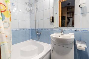 Фото номера Апартаменты с 1 спальней Апартаменты Chornovola blue apartment г. Львов 21