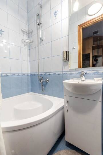 Фото номера Апартаменты с 1 спальней Апартаменты Chornovola blue apartment г. Львов 22