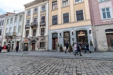 Фото номера Апартаменты с 1 спальней Апартаменты Апартаменти на Площі Ринок 41 г. Львов 51