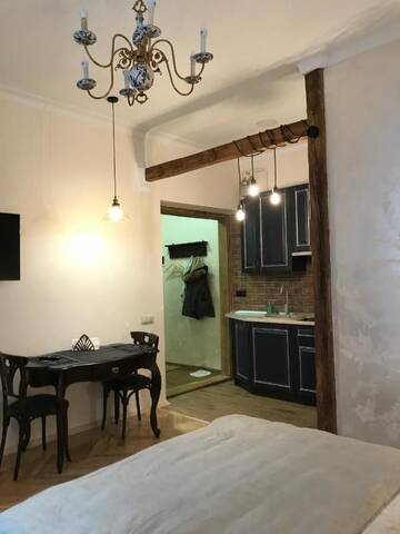 Фото номера Апартаменты с 1 спальней Апартаменты Apartament Tugan Baranovskogo г. Львов 9