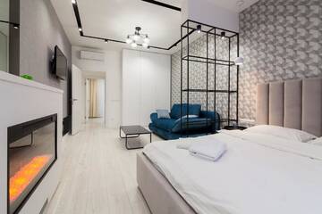 Фото номера Апартаменты с 2 спальнями Апартаменты Apartment on Chornomorska, 9 г. Львов 20