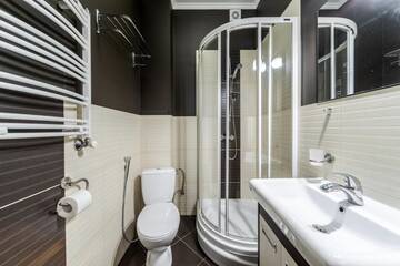 Фото номера Апартаменты с 1 спальней Апартаменты Apartment on Stavropihiiska Street 1 г. Львов 41