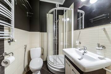 Фото номера Апартаменты с 1 спальней Апартаменты Apartment on Stavropihiiska Street 1 г. Львов 19