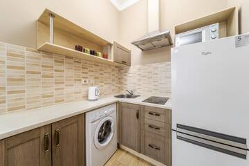 Фото номера Апартаменты с 1 спальней Апартаменты Apartment on Stavropihiiska Street 1 г. Львов 17