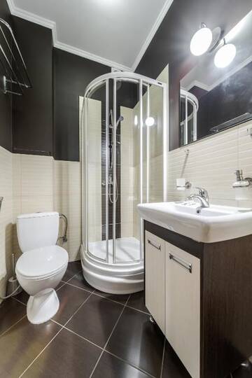 Фото номера Апартаменты с 1 спальней Апартаменты Apartment on Stavropihiiska Street 1 г. Львов 28