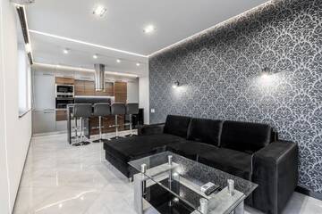 Фото номера Апартаменты с 1 спальней Апартаменты InLvivApartment on Hazova str (5) г. Львов 53