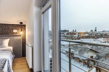 Фото номера Апартаменты с 1 спальней Апартаменты InLvivApartment on Hazova str (5) г. Львов 7
