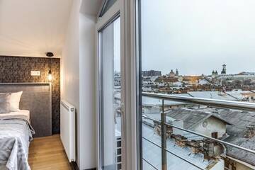 Фото номера Апартаменты с 1 спальней Апартаменты InLvivApartment on Hazova str (5) г. Львов 32