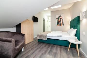 Фото номера Двухместный номер эконом-класса с 1 кроватью Апарт-отели AUSTRIAN APART HOTEL г. Львов 9