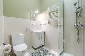 Фото номера Апартаменты с 1 спальней Апартаменты Apartment on Stavropihiiska Street 2 г. Львов 43