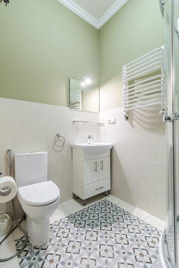 Фото номера Апартаменты с 1 спальней Апартаменты Apartment on Stavropihiiska Street 2 г. Львов 18