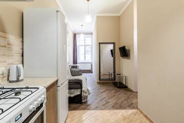 Фото номера Апартаменты с 1 спальней Апартаменты Apartment on Stavropihiiska Street 2 г. Львов 15