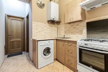 Фото номера Апартаменты с 1 спальней Апартаменты Apartment on Stavropihiiska Street 2 г. Львов 16