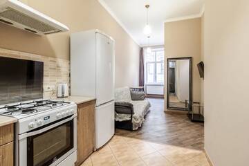 Фото номера Апартаменты с 1 спальней Апартаменты Apartment on Stavropihiiska Street 2 г. Львов 12