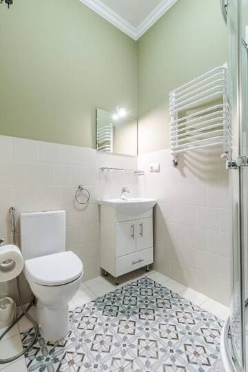Фото номера Апартаменты с 1 спальней Апартаменты Apartment on Stavropihiiska Street 2 г. Львов 35
