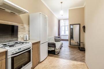 Фото номера Апартаменты с 1 спальней Апартаменты Apartment on Stavropihiiska Street 2 г. Львов 37