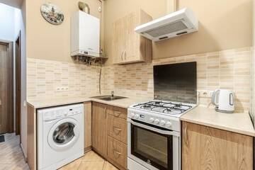Фото номера Апартаменты с 1 спальней Апартаменты Apartment on Stavropihiiska Street 2 г. Львов 10