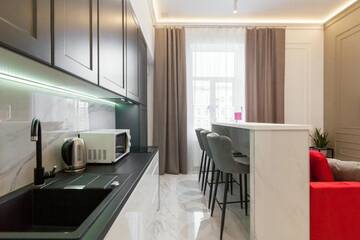 Фото номера Апартаменты с 2 спальнями Апартаменты VIP Prospekt Shevchenka 3 г. Львов 45