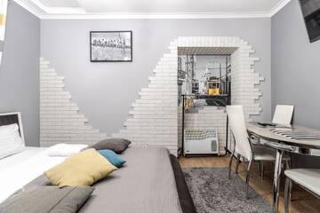 Фото номера Апартаменты с 2 спальнями Апартаменты Bright Cute Apartment г. Львов 7