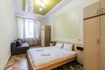 Фото номера Апартаменты с 2 спальнями Апартаменты Akademika Hnatyuka Apartment г. Львов 49