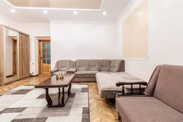 Фото номера Апартаменты с 2 спальнями Апартаменты Akademika Hnatyuka Apartment г. Львов 60