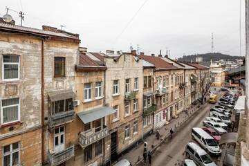 Фото номера Апартаменты с 1 спальней Апартаменты Arkadija Krekhivska 11 г. Львов 19