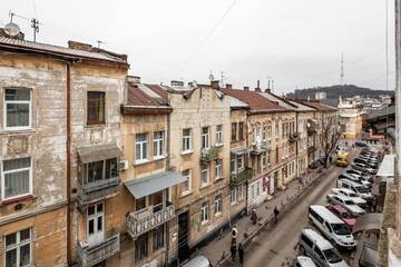 Фото номера Апартаменты с 1 спальней Апартаменты Arkadija Krekhivska 11 г. Львов 14