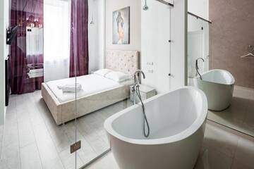 Фото номера Апартаменты Апартаменты Deluxe apartment in Horodotska 33 г. Львов 42