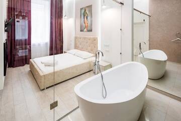 Фото номера Апартаменты Апартаменты Deluxe apartment in Horodotska 33 г. Львов 43