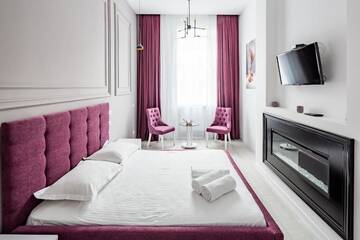 Фото номера Апартаменты Апартаменты Deluxe apartment in Horodotska 33 г. Львов 81