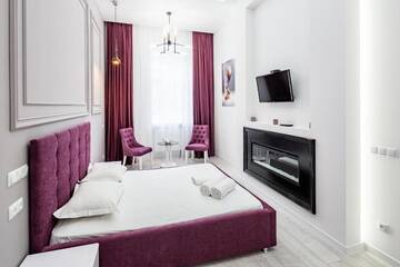 Фото номера Апартаменты Апартаменты Deluxe apartment in Horodotska 33 г. Львов 83