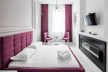 Фото номера Апартаменты Апартаменты Deluxe apartment in Horodotska 33 г. Львов 37