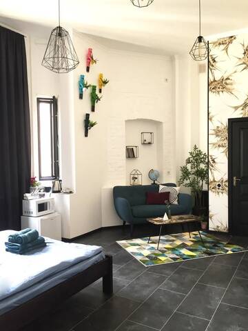 Фото номера Лофт Апартаменты Avenue Apartments г. Львов 33