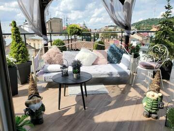Фото номера Апартаменты Апартаменты Apart-terrace on Baker Street г. Львов 73