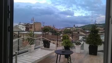 Фото номера Апартаменты Апартаменты Apart-terrace on Baker Street г. Львов 53