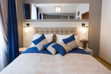 Фото номера Стандартный двухместный номер с 1 кроватью Отель ANTARES Apart hotel г. Львов 11