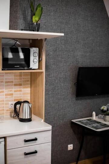 Фото номера Стандартный двухместный номер с 1 кроватью Отель ANTARES Apart hotel г. Львов 13