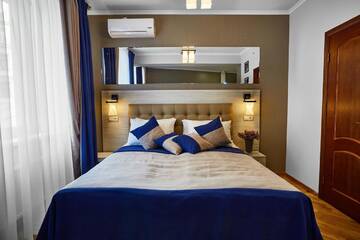 Фото номера Стандартный двухместный номер с 1 кроватью Отель ANTARES Apart hotel г. Львов 5