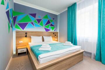 Фото номера Стандартный двухместный номер с 1 кроватью Отель Blum Hotel г. Львов 4