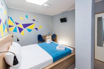 Фото номера Двухместный номер эконом-класса с 1 кроватью Отель Blum Hotel г. Львов 3