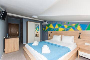 Фото номера Двухместный номер эконом-класса с 1 кроватью Отель Blum Hotel г. Львов 5