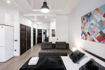 Фото номера Апартаменты с балконом Апартаменты New Studio with balcony г. Львов 20