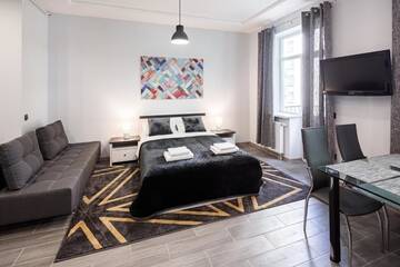 Фото номера Апартаменты с балконом Апартаменты New Studio with balcony г. Львов 22