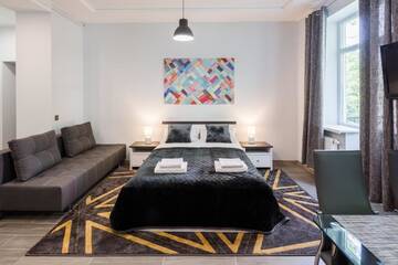 Фото номера Апартаменты с балконом Апартаменты New Studio with balcony г. Львов 23